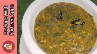 Channa & Kaali Urad ki Daal Palak Recipe | Healthy & Desi Tarka