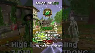 Pros and Cons of Life Wizards  #synrider #twitchstreamer #wizard101 #gaming