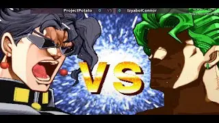 JJBA HFTF Casual Matches | ProjectPotato (Nkak, USA) vs IzyaboiConnor (SDIO, NZ)