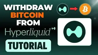 HYPERLIQUID - Withdraw Bitcoin (BTC) from Hyperliquid (Step-by-Step Bitcoin Withdrawal Tutorial)