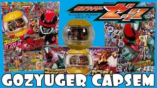 Gozyuger Capsem Review - Kamen Rider Zeztz - Terebikun Magazine 