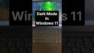 Enable Dark mode in windows 11 #windows 11