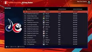 PS5 WNBA New York 🗽 AT Dallas Wings 2025 Season Part 1