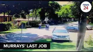 WATCH | CCTV footage shows Cloete and Thomas Murray securing property in Waterkloof