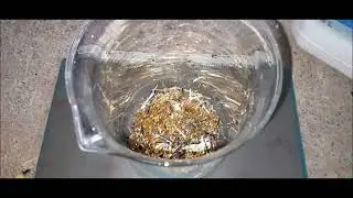 How to recover GOLD from medical connector pins.