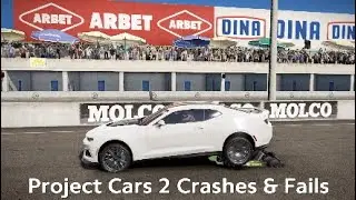 Project Cars 2 Crash And Fail Compilation