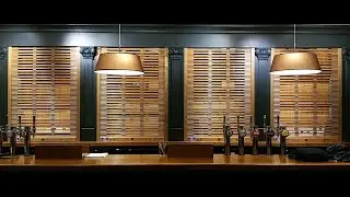 Timber Roller Shutters - Hand Made wooden security shutters - Natural Beauty with High Specification