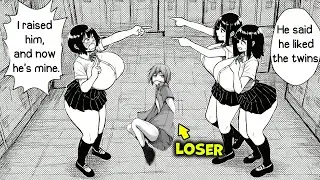 He Was a Loser… Until the Queen and Beautiful Girls Started Supporting Him - Manga