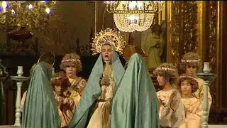 La virgen se prepara para su asunción en Elche, una fiesta de más de 5 siglos