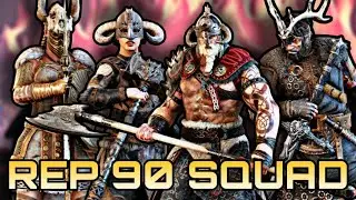 [FOR HONOR] REP 90 CELEBRATION FT ANTI-GANKS, LAG SWITCHING & MORE