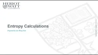 Entropy Calculation