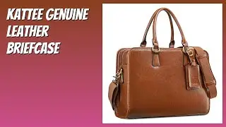 REVIEW (2026): Kattee Genuine Leather Briefcase. Features