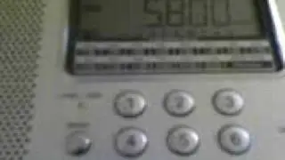 Cuban M8a morse code numbers station - 5800kHz