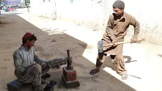 How Talented Guys Repair Shock Absorbers in Strange Ways