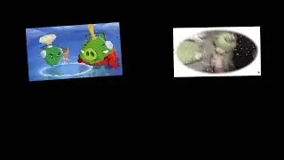 Angry Birds Toon And Angry Birds Toon Plush (Comparison) The Cave Pig S2