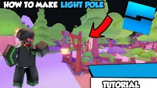 How to make Light Poles Roblox Studio