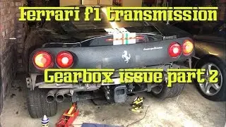 Ferrari F1 transmission gearbox problem - Part 2