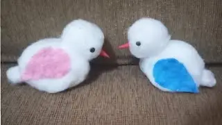 #shorts / cute birds from  cotton / crafts / Fun A Lot