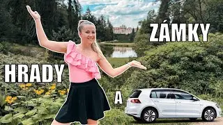 #10 Hrady, z&aacute;mky a.. ELEKTROMOBILY! 😱 #elektromobil #tips #charging #electromobility #egolf #tesla