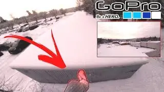 POV Snow Parkour In Sweden! | Gopro POV Parkour