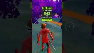Fortnite vs RYZEN 7 9800X3D | Graphics Comparison