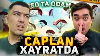 PUBG MOBILE - 60 TA ODAMI KO'RIB CAPLAN XAYRATDA LOBBINI JINNISI