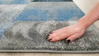 SYDNEY RUGS ONLINE, Shale layered Blue Rug