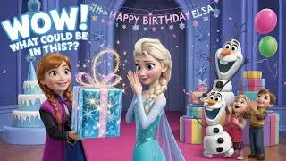 Elsa's FROZEN BirthdayBash with Anna and Olaf!#elsa #anna #frozen #birthday #annaandelsa #arendelle