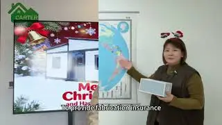 Christmas Greetings from Weifang Carter &ndash; Quick Build Houses Worldwide