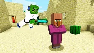 HELLDOG THE BIG-NOSED HUNTER! Minecraft 1.12.2 MOD VILLAGER DROP!