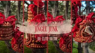 Jingle Junk! Easy DIY Christmas Bells from Yogurt Cups | Recycling Craft