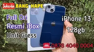 (sold) Gress Resmi iBox - Review iPhone 13 128gb di Tahun 2025 Bang Hape COD Tokopedia Shopee