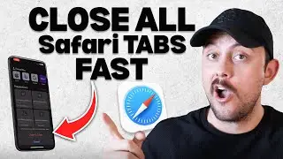 How to Close All Tabs at Once on iPhone | Fast Safari Trick You Need to Know