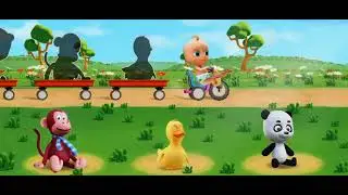 SHAPES OF ANIMALS KIDS VIDEO | LEARN TO RECOGNISE SHAPES OF ANIMAL