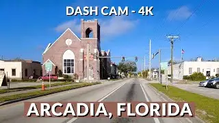 4K Scenic Drive: Exploring Arcadia, Florida's Charming Countryside