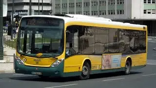Viagem na linha 735 da Carris entre corpo santo até Alameda D Afonso Henriques 5-4-2024