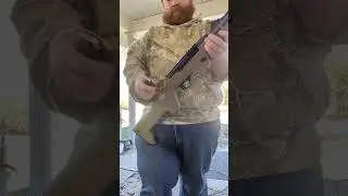 Пистолет-пуля Ruger PC9 с прикладом Magpul Backpacker