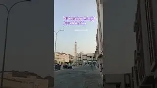 Live Saudi Masjid View #masjid #saudiaarbia #travelsaudi #scenicviews #peacefulplaces #masjidstyle