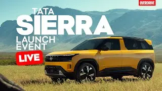LIVE: 2025 Tata Sierra Launch Event | Prices, Specs & Full Details | #OVERDRIVE