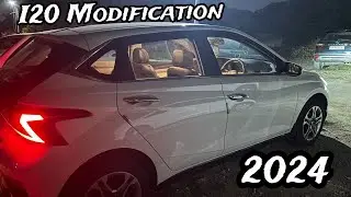 Hyundai i20 Sportz 2024🔥 | Modification | 180 Watt Led Lights  | The A.G Auto🔥🔥