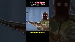 Can a bent gun barrel still fire?2#fyp #didyouknow #sciencefacts #facts #shorts #shortvideo