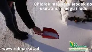 Chlorek magnezu. Środek odladzający, antyl&oacute;d, lodołamacz, odśnieżanie chlorkiem | Rolmarket.pl