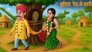 भूतों की दुनिया🥶| horn world |cartoon story|MORAL STORY| how to generate cartoon vidio|