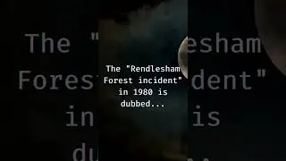 😲😱🤯Britain's Roswell: Unexplained Lights and Symbols in Rendlesham Forest in 1980! #shorts