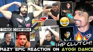 Mazy Happy Reaction On Ayogi Dance😂Goblin Snax Vlog🤩?Thug🤨Aman Shoot👀SouL Thunder 8bit Skipz Crazy💀🚀