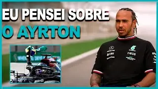 EMOCIONANTE! VEJA O QUE LEWIS HAMILTON FALOU SOBRE HOMENAGEM AO BRASIL