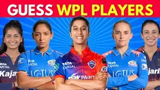 Guess The Famous WPL Players 🤯 | WPL quiz | Women’s Premier League 2025 💪🏻
