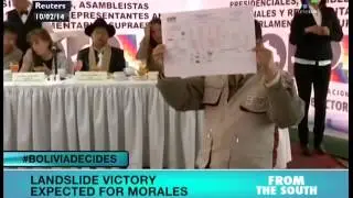 Bolivia implements new tamper free voting system ahead of elections