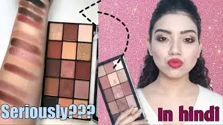 Makeup revolution velvet rose eyeshadow pallate | Overrated or underrated??? | Fem style