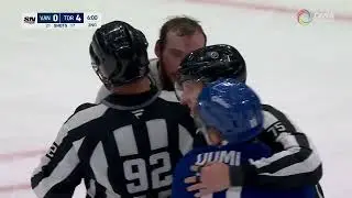 Max Domi and Marcus Pettersson drop the gloves! | Canucks @ Maple Leafs | January 10, 2026